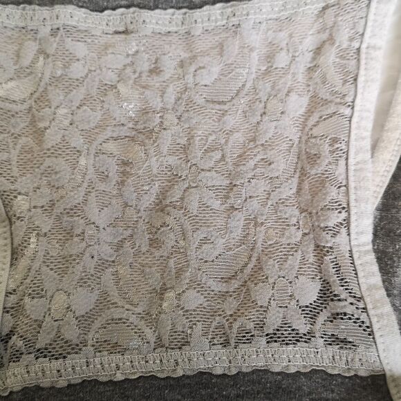 Adidas Ladies Racer Back Tank Top Medium Gray - Picture 11 of 16